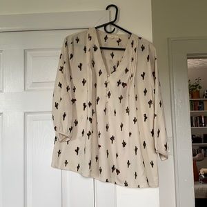 Le Lis Cactus Blouse